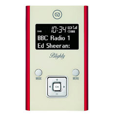 VQ Blighty DAB/DAB+/FM Personal Stereo Radio Red